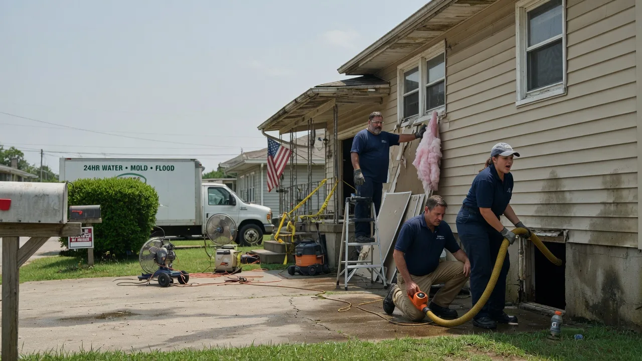 Water Damage Repair in Sublette, KS near me